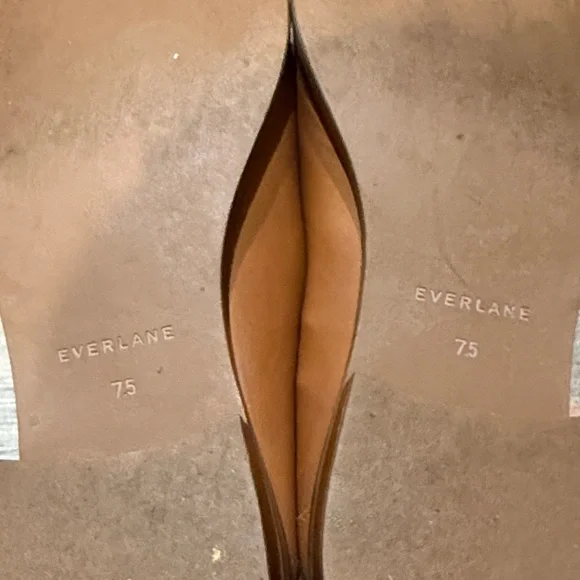 Everlane Tan Leather Loafers - Picture 4 of 4